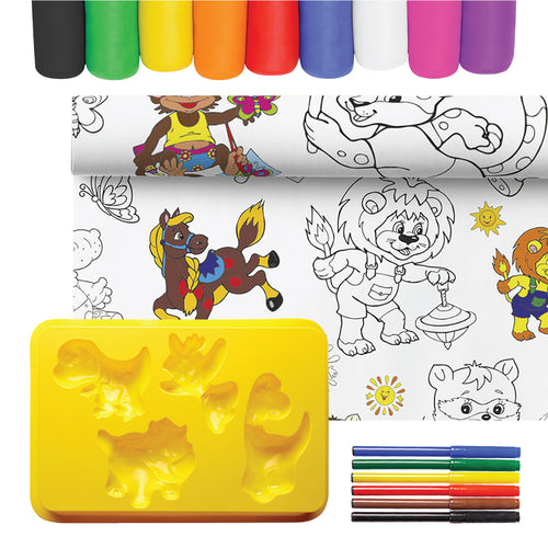 WOOW Creative set 4 in 1 - DINO & ANIMALS