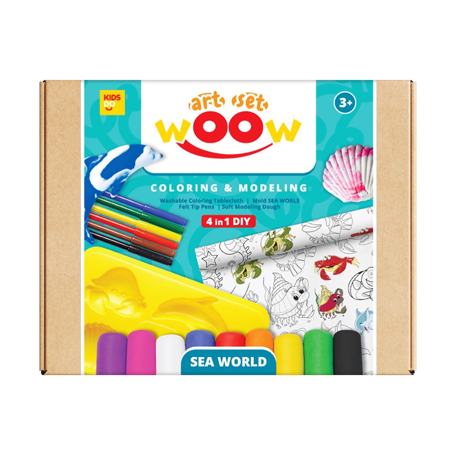 WOOW Creative set 4 in 1 - SEA WORLD