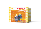 DIY Candle Art Set. 4 Colors