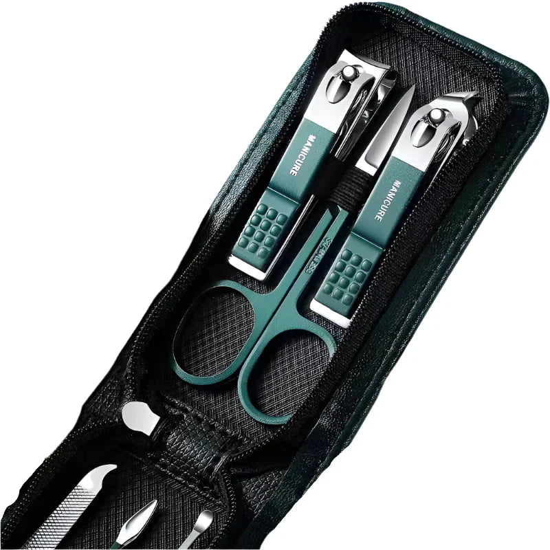 Portable Stainless Steel Nail Clipper Set (6 pcs)-1