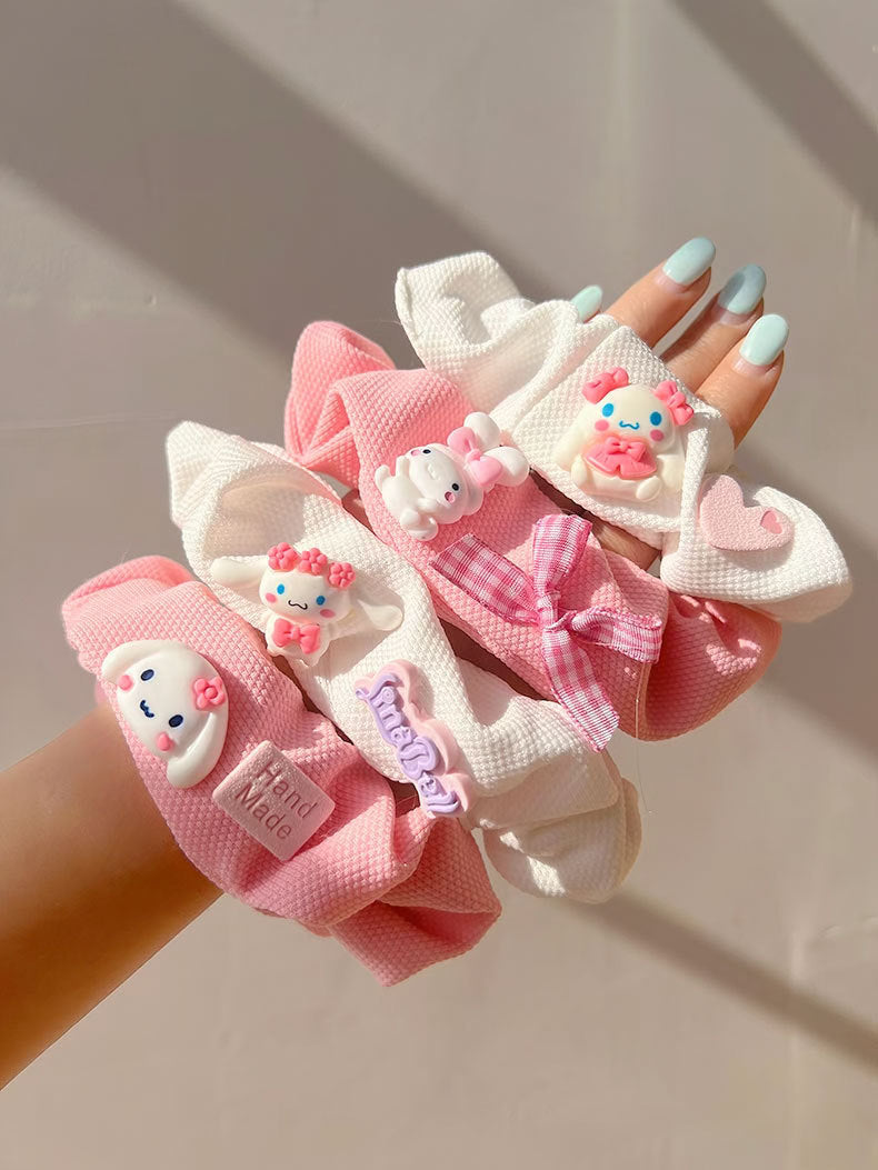 Knock On The Pink Hair Tie