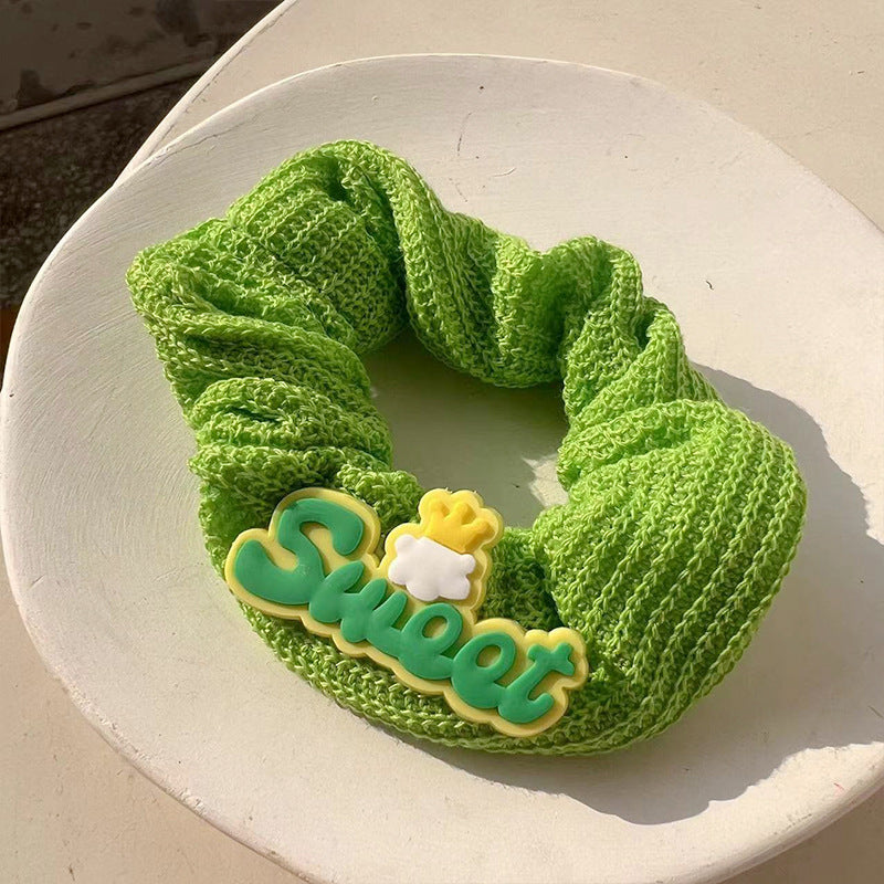 Forest Small Fresh Frog Hair Tie