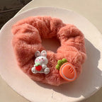 Cute Bunny Plush Hair Tie