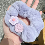 Say hello to our Scrunchies in Pink and Purple-5pcs Set