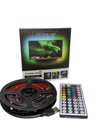 RGB LED Light for TV Backlight USB Powered, 24”- 60” TV with Remote