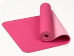 6mm Thick Double Color Anti-Slip TPE Yoga Mat
