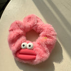 Big Eyed Sausage Mouth Plush Hair Tie