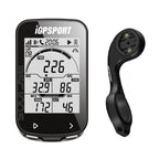 Wireless GPS Cycling Speedometer 40-Hour Battery Black-0
