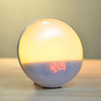 Color changing light Alarm Clock-4