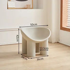 Nordic Roly Poly Lounge Chair- Modern Luxury Furniture-5