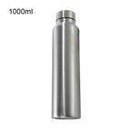 High Quality 1000ml Stainless Steel Sport Water Bottle Single-layer