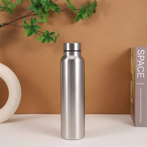 High Quality 1000ml Stainless Steel Sport Water Bottle Single-layer
