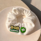 Green Small Fresh Plush Hair Tie