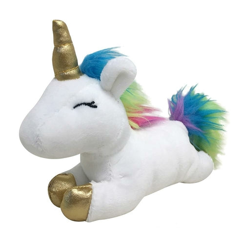 Unicorn Plush Toy with Hidden Squeaker
