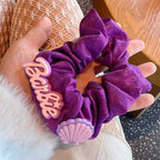 Purple Shiny Hair Tie