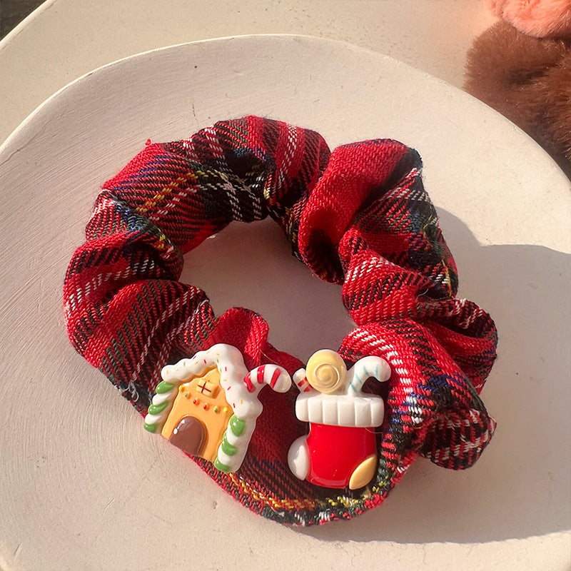 Christmas Red Velvet Hair Tie