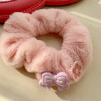 Blushing Blooms Scrunchies-5pcs Set