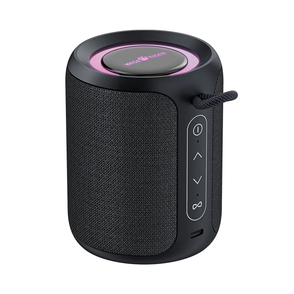 Outdoor Bluetooth Speaker Waterproof with Bass Boost (Black)-0