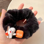 Pumpkin Color Cute Ghost Hair Tie