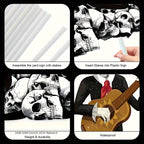 Halloween Skeleton Couple Yard Decor (2PCS)