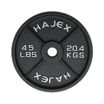 Cast Iron Weight Plates - Standard, Olympic in LBs, KGs