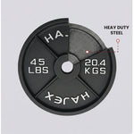 Cast Iron Weight Plates - Standard, Olympic in LBs, KGs