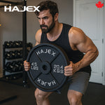 Cast Iron Weight Plates - Standard, Olympic in LBs, KGs