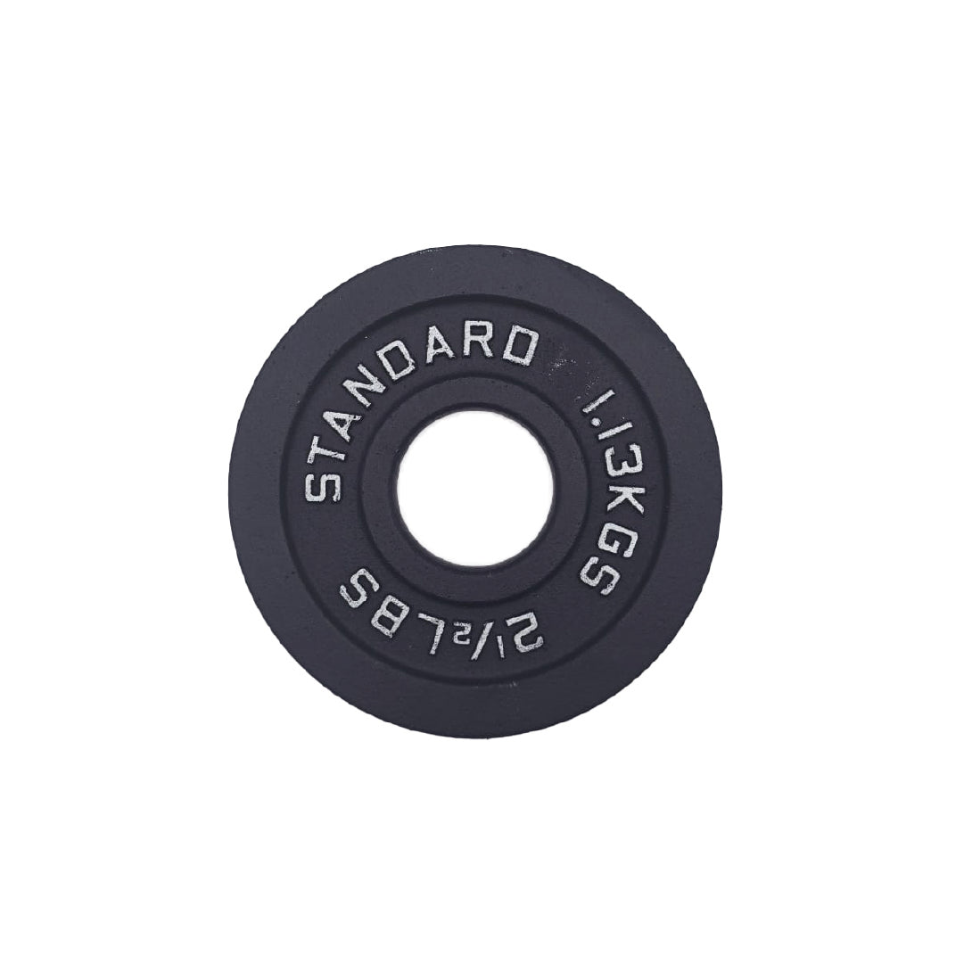 Cast Iron Weight Plates - Standard, Olympic in LBs, KGs