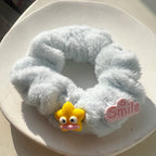Flying Fish Plush Hair Tie- 4pcs Set