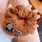 Cute Maillard Style Lamb Hair Tie