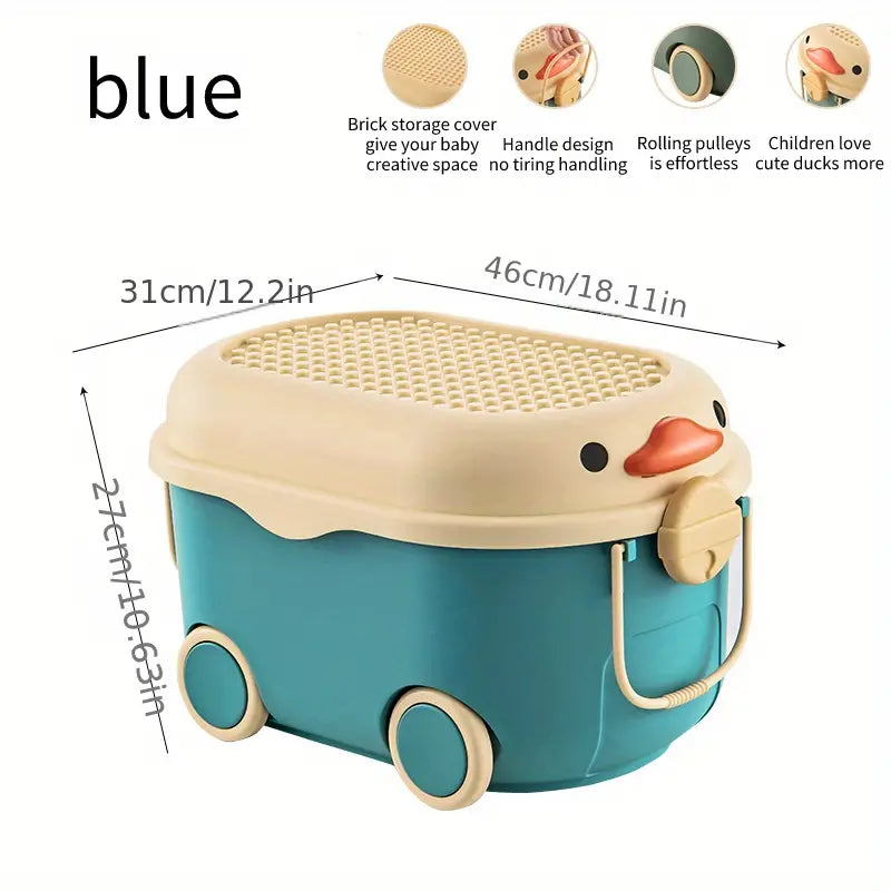 Cute Duck Toy Storage Box