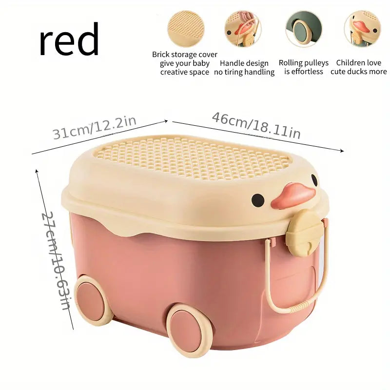 Cute Duck Toy Storage Box