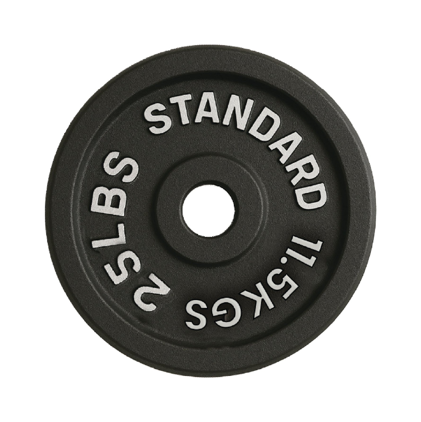 Cast Iron Weight Plates - Standard, Olympic in LBs, KGs
