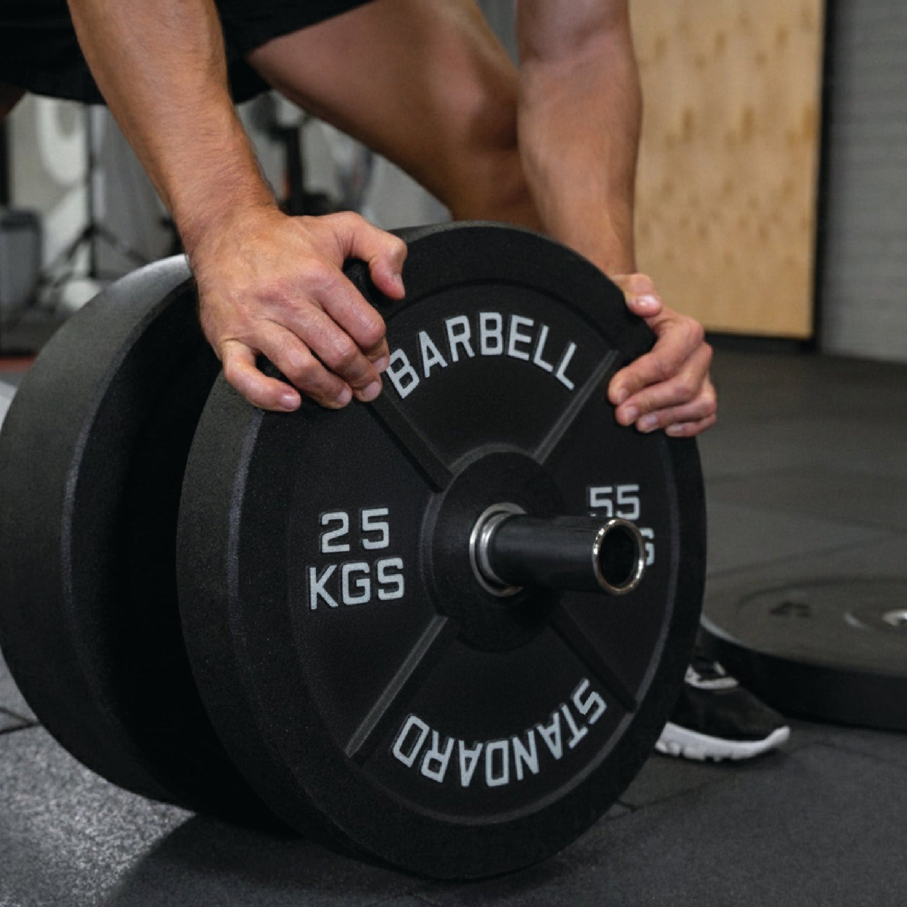 Cast Iron Weight Plates - Standard, Olympic in LBs, KGs