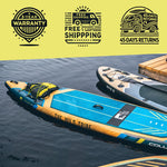 Planche de paddle gonflable Columbia S 12'6 bleue