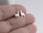 Cute Alpaca Silver Jewelry Earrings