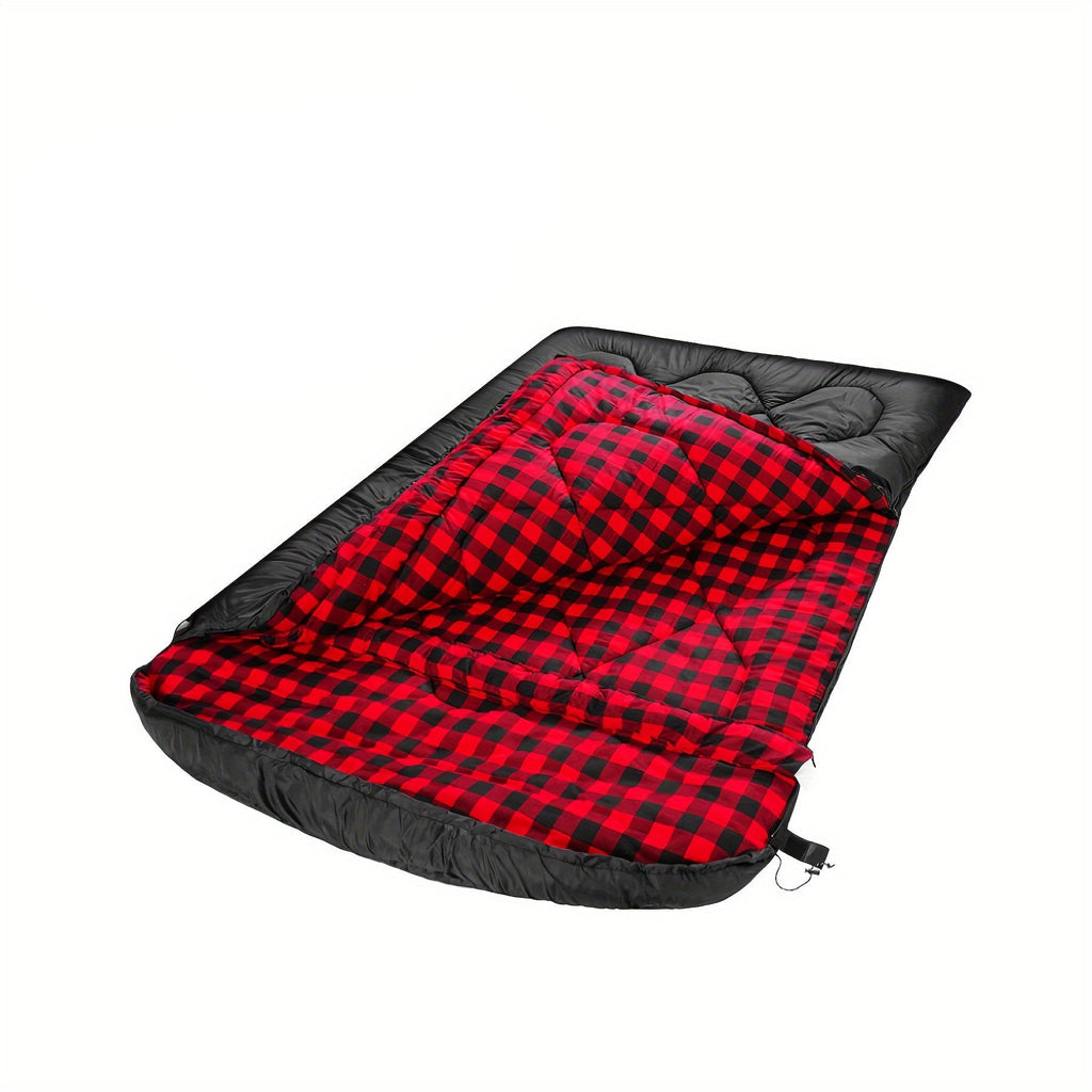 Double Sleeping Bag for Camping (2-Person)-0