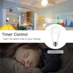 WiFi smart light Amazon Alexa Google Voice Control Cold and Warm