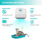 Purificateur d'odeurs intelligent pour litière de chat, désodorisant et purificateur d'air pour chien