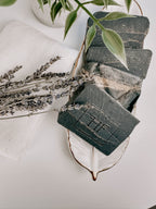 Detoxed Lavender + Mint Shea Butter + Charcoal Soap