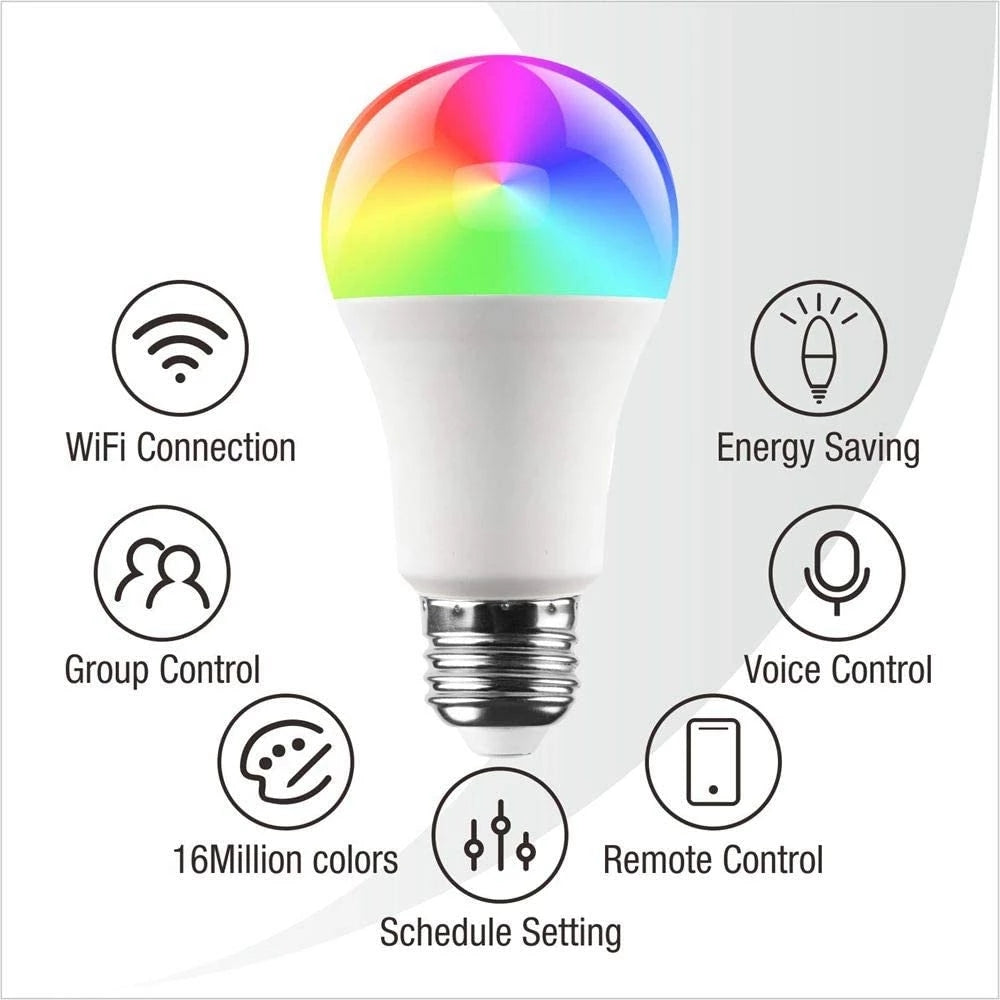 Smart Bulb E26 Wifi Light