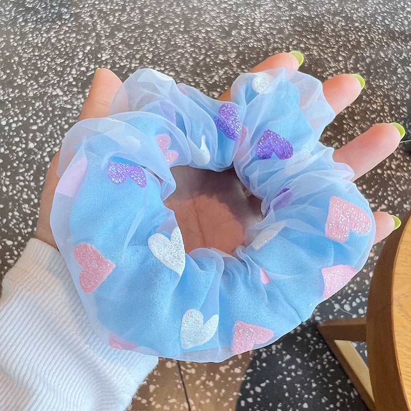 Sweet Love Mesh Double Layer Hair Tie