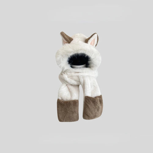 Bonnets en peluche pour hommes et femmes, chauds et protecteurs pour les oreilles en hiver 