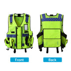 Ultimate Security Reflective Executive Safety Vests. Hi Vis Protective Work Wear-0