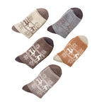 Women's Warm Wool Knit Socks (5-Pair Pack)-0