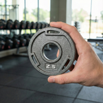 HAJEX Tri Grip Cast Iron Weight Plates