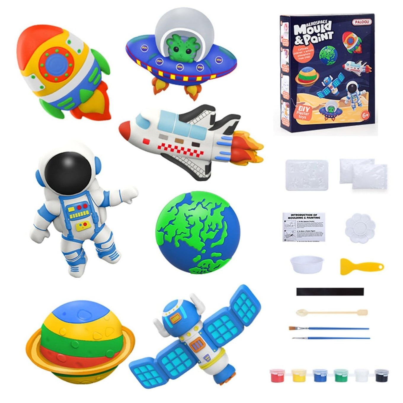 DIY Unicorn Mould & Paint Craft Kit Educational Toy 3-12Y