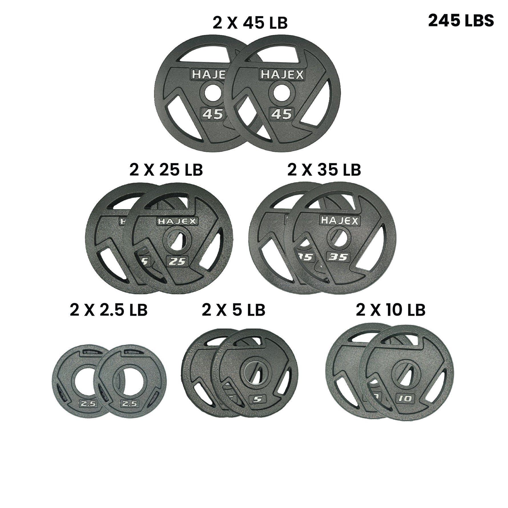 HAJEX Weight Plate Sets