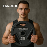 HAJEX Tri Grip Cast Iron Weight Plates