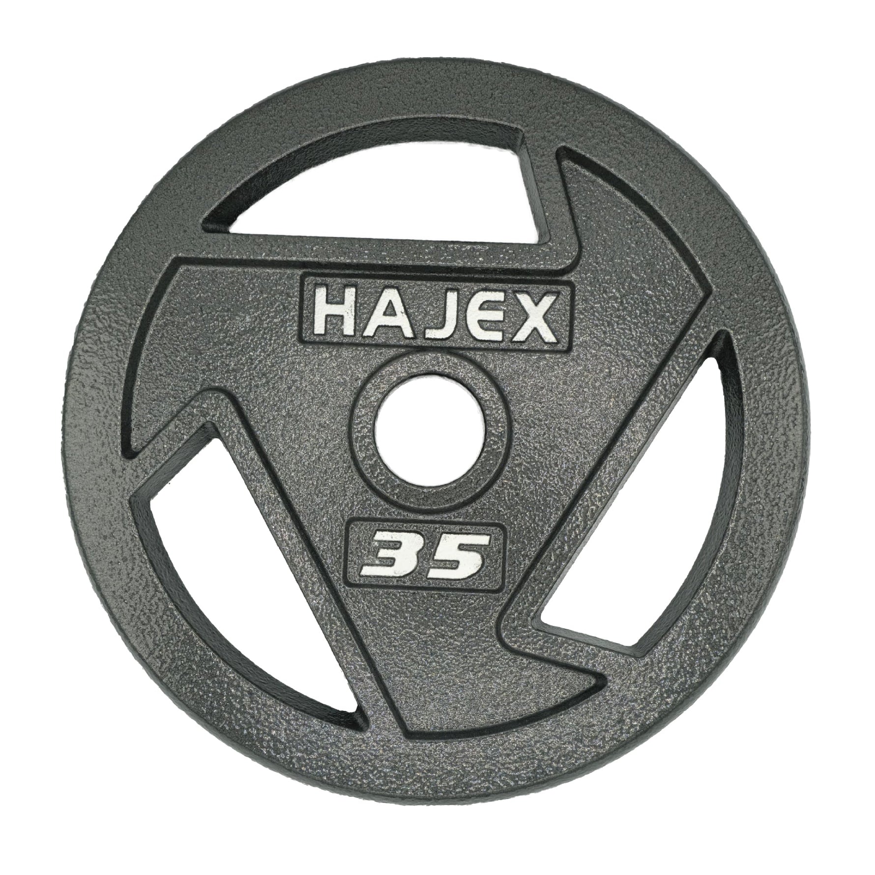 HAJEX Tri Grip Cast Iron Weight Plates